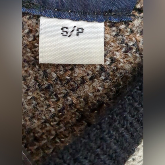 🛑 1 hour sale. Tundra Canada, Button-Up Knit Sweater, Nature Pattern - Size S - Picture 6 of 9